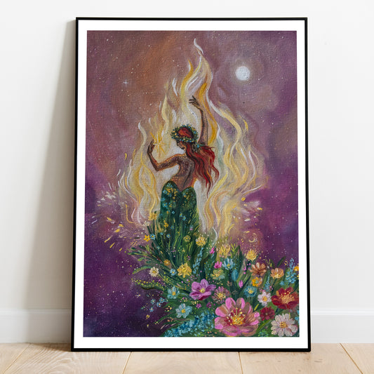 "Dance of the Beltane" -  Original Oil Painting