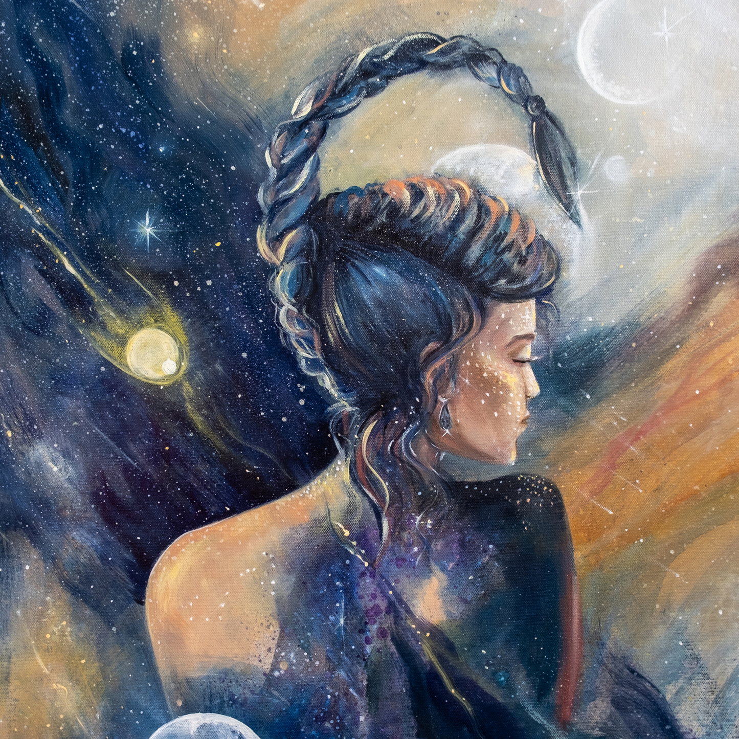 "Scorpio" -  Original Oil Painting