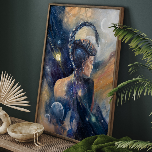 "Scorpio" -  Original Oil Painting