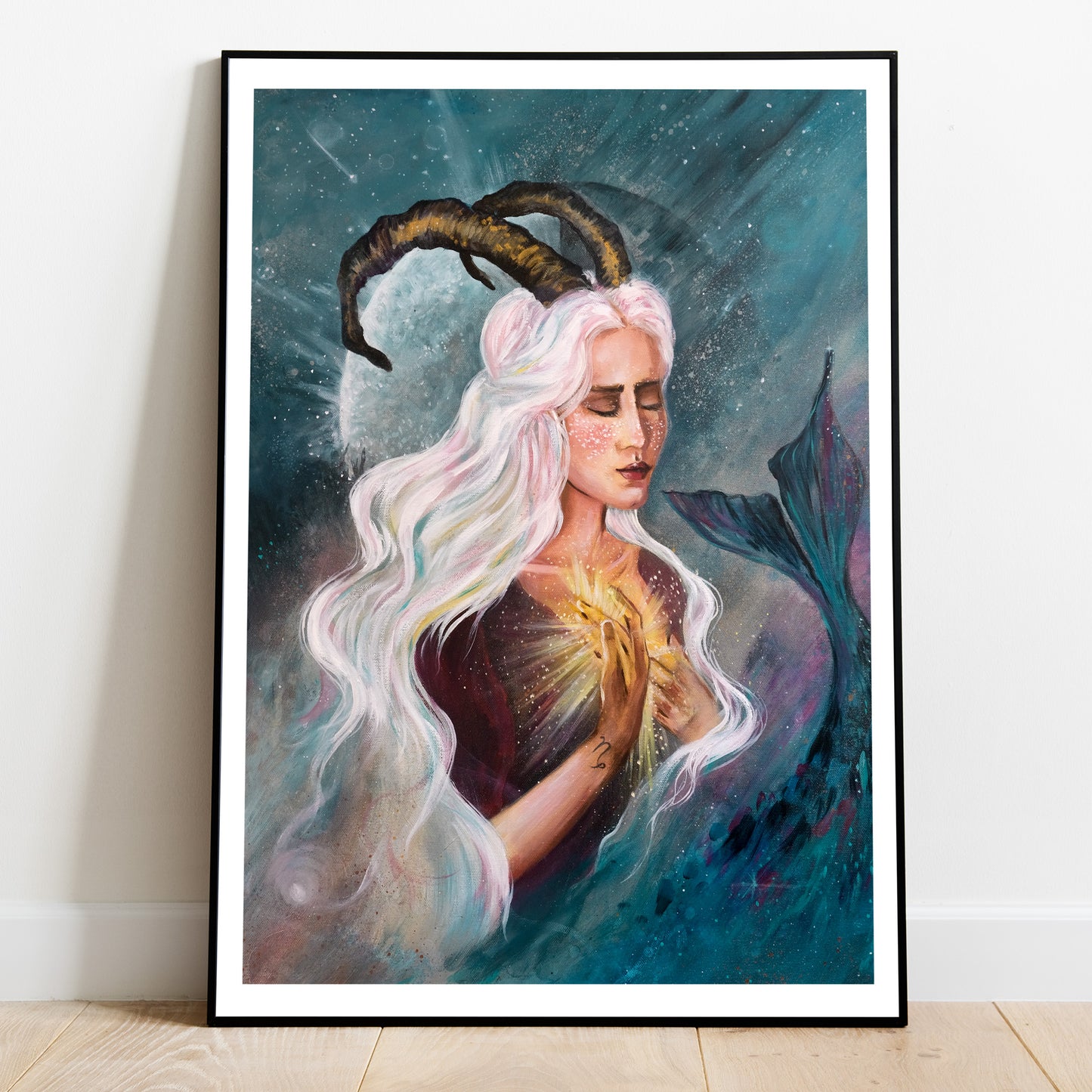 "Capricorn" -  Original Oil Painting