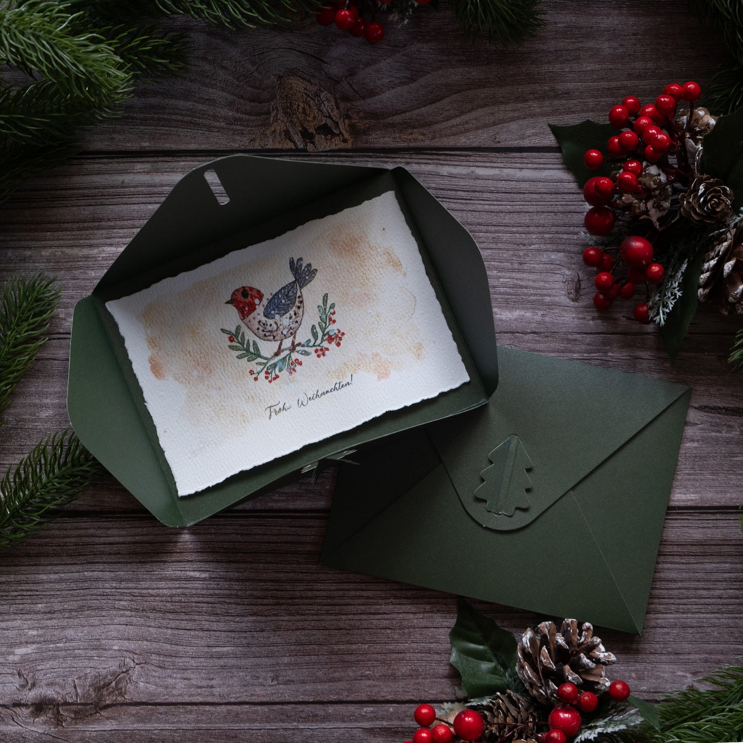 Special offer: Hand-Painted Watercolor Card