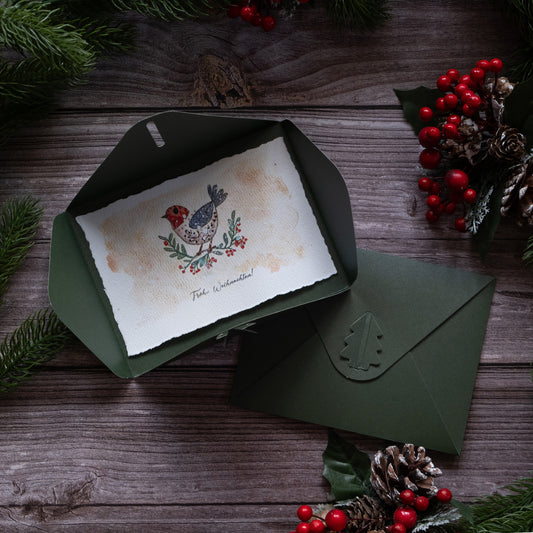 Special offer: Hand-Painted Watercolor Card