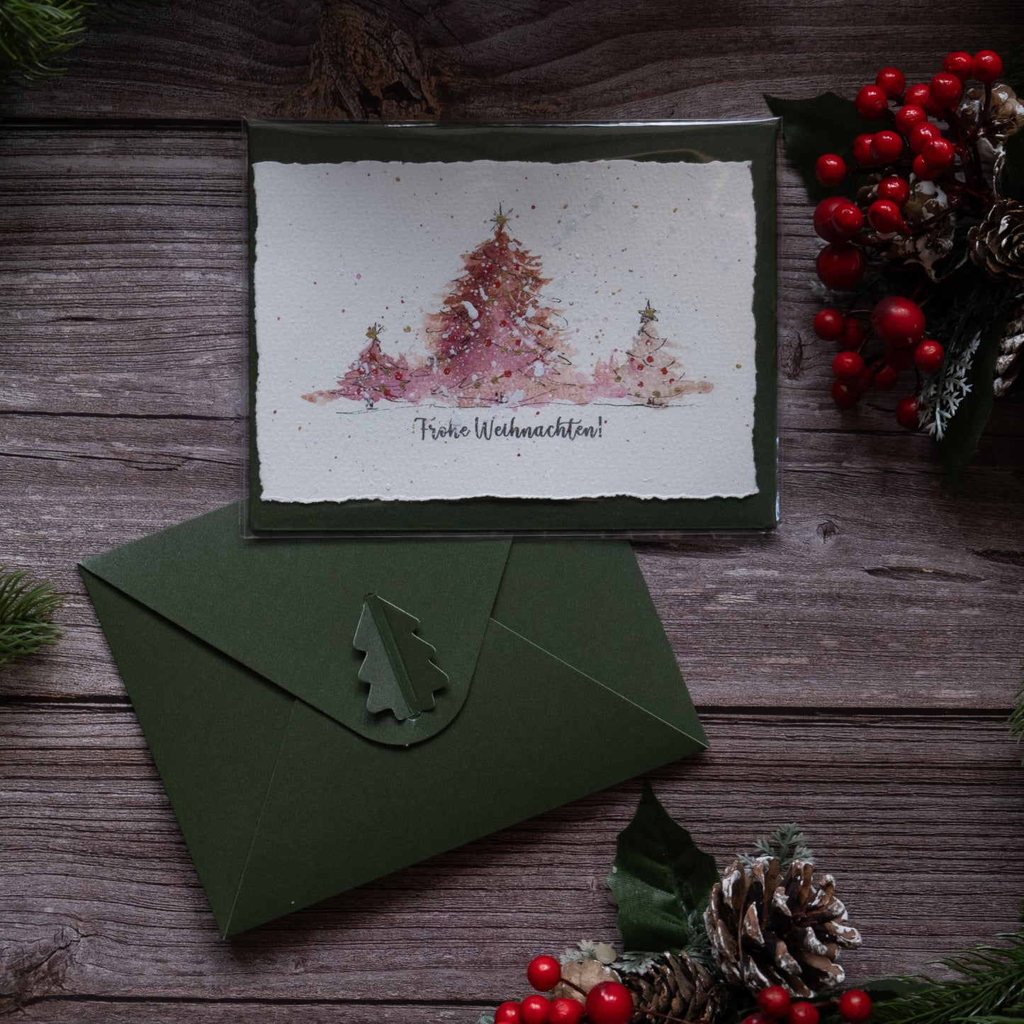 Special offer: Hand-Painted Watercolor Card