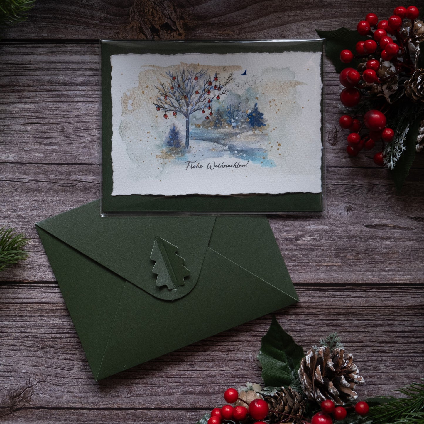 Special offer: Hand-Painted Watercolor Card