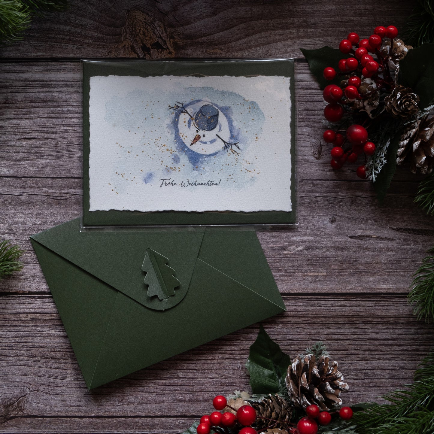 Special offer: Hand-Painted Watercolor Card