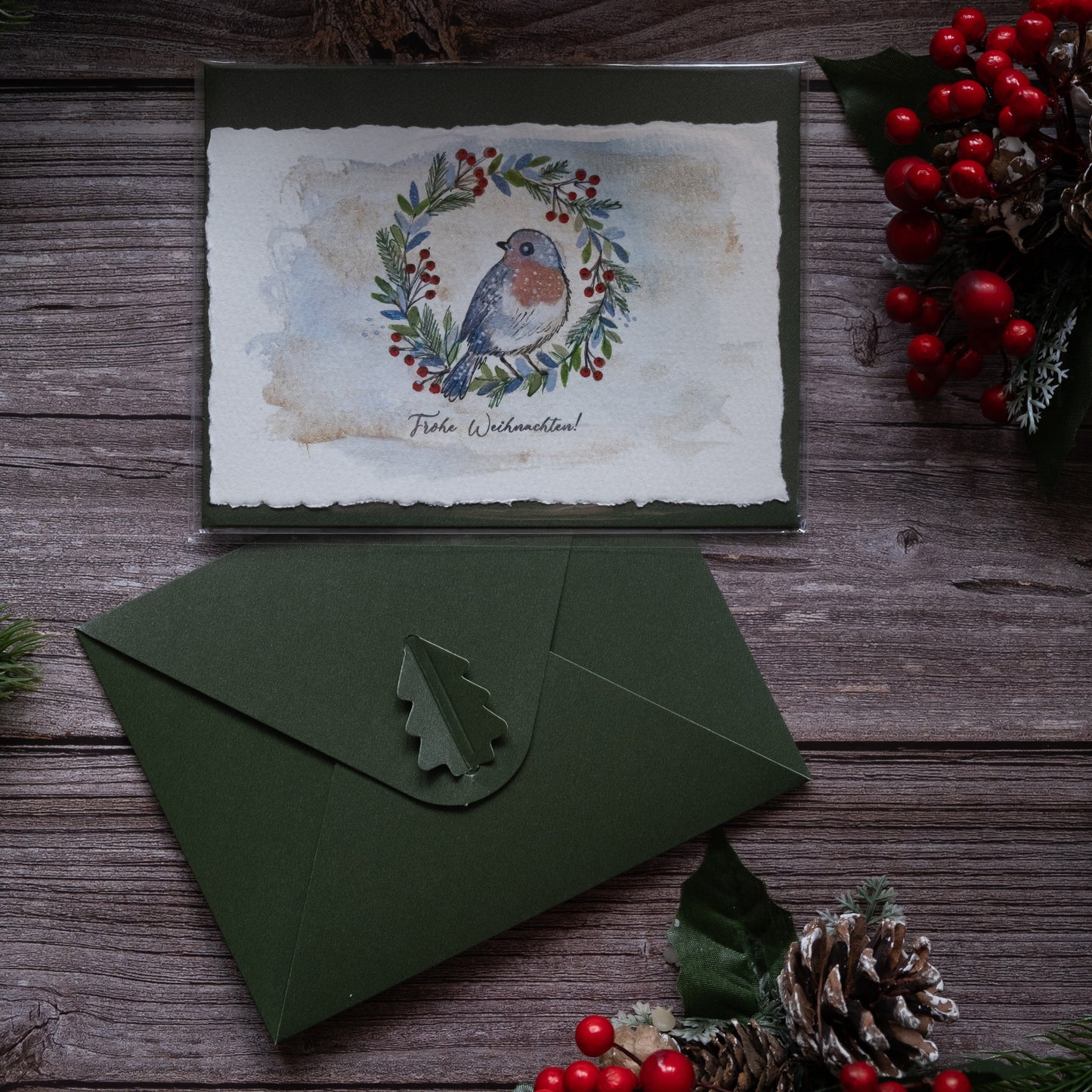 Special offer: Hand-Painted Watercolor Card