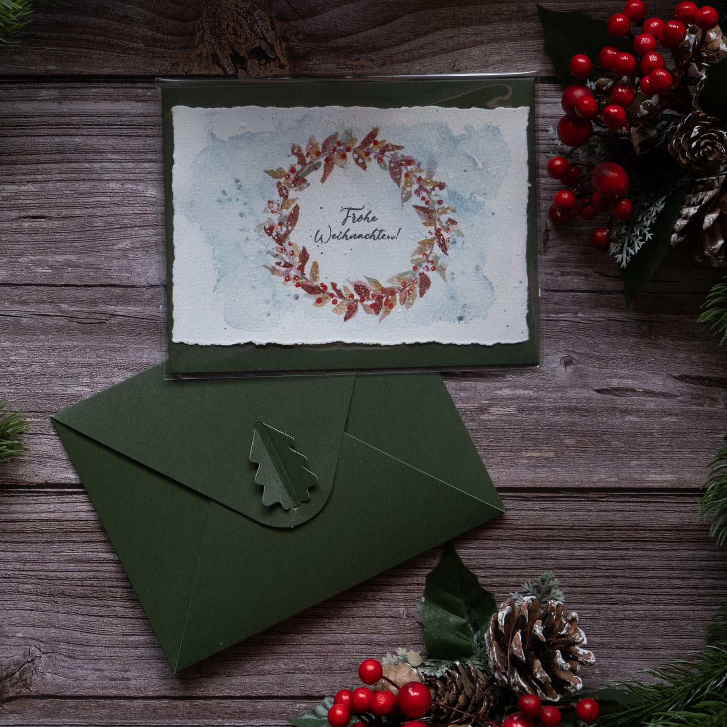 Special offer: Hand-Painted Watercolor Card