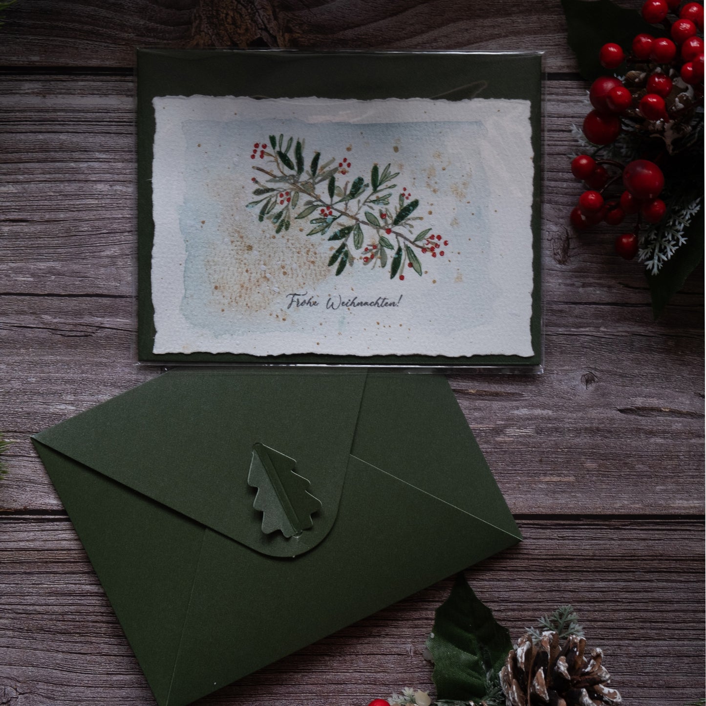 Special offer: Hand-Painted Watercolor Card