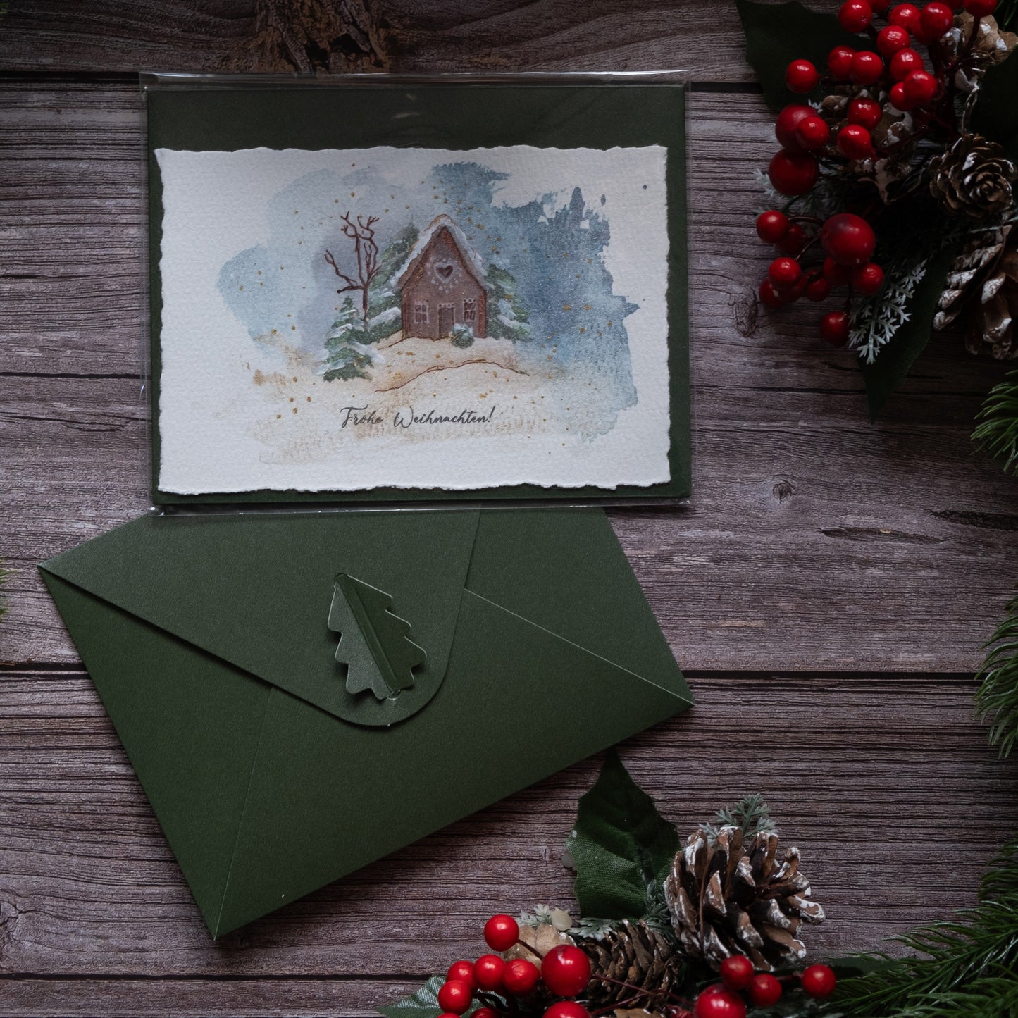 Special offer: Hand-Painted Watercolor Card