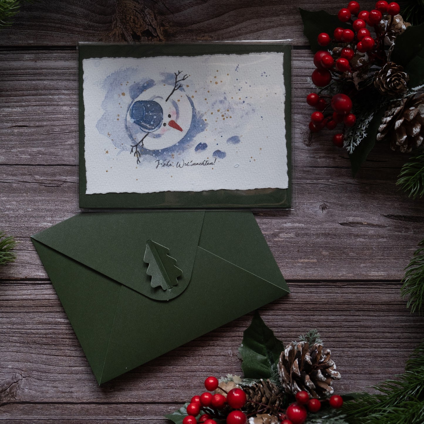 Special offer: Hand-Painted Watercolor Card