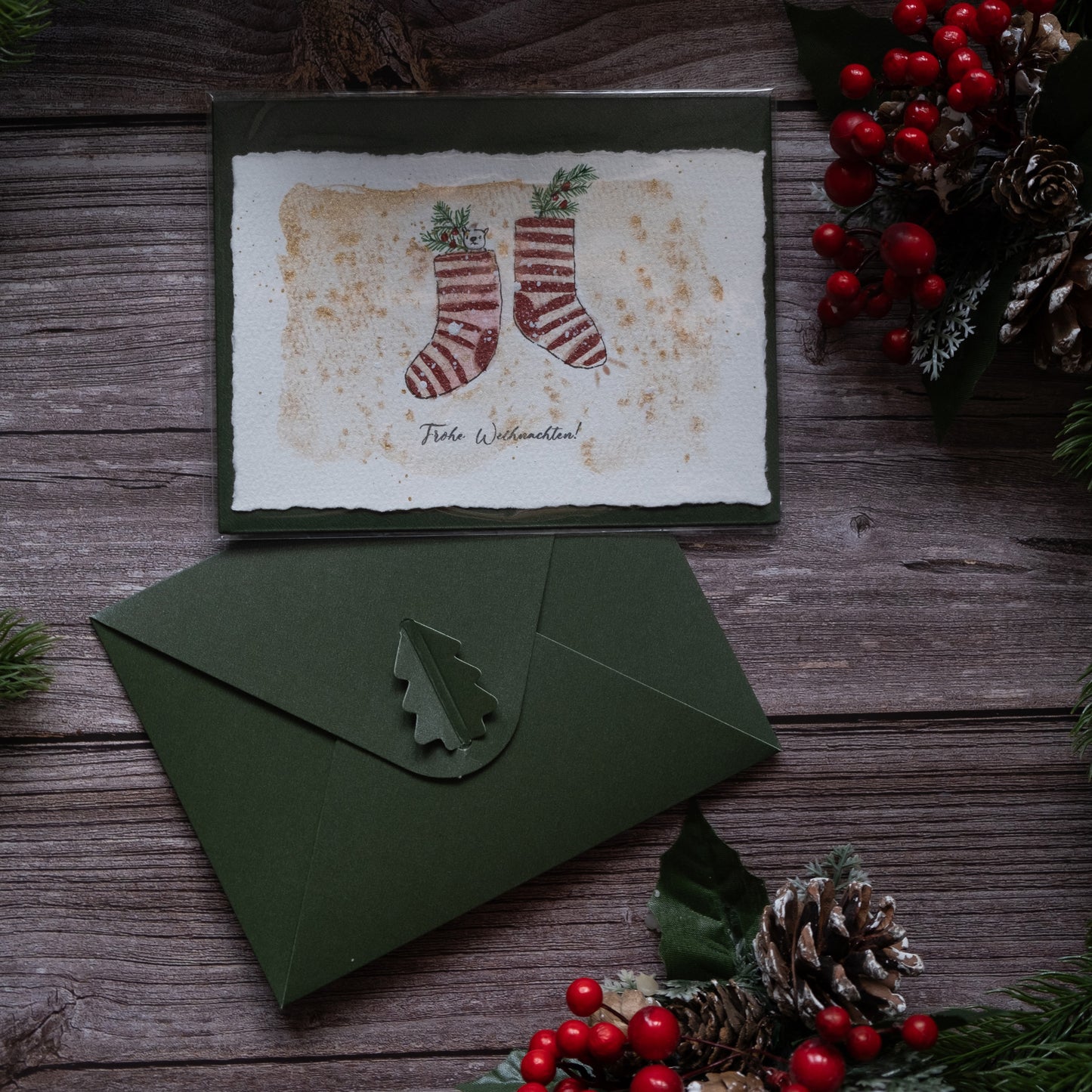 Special offer: Hand-Painted Watercolor Card