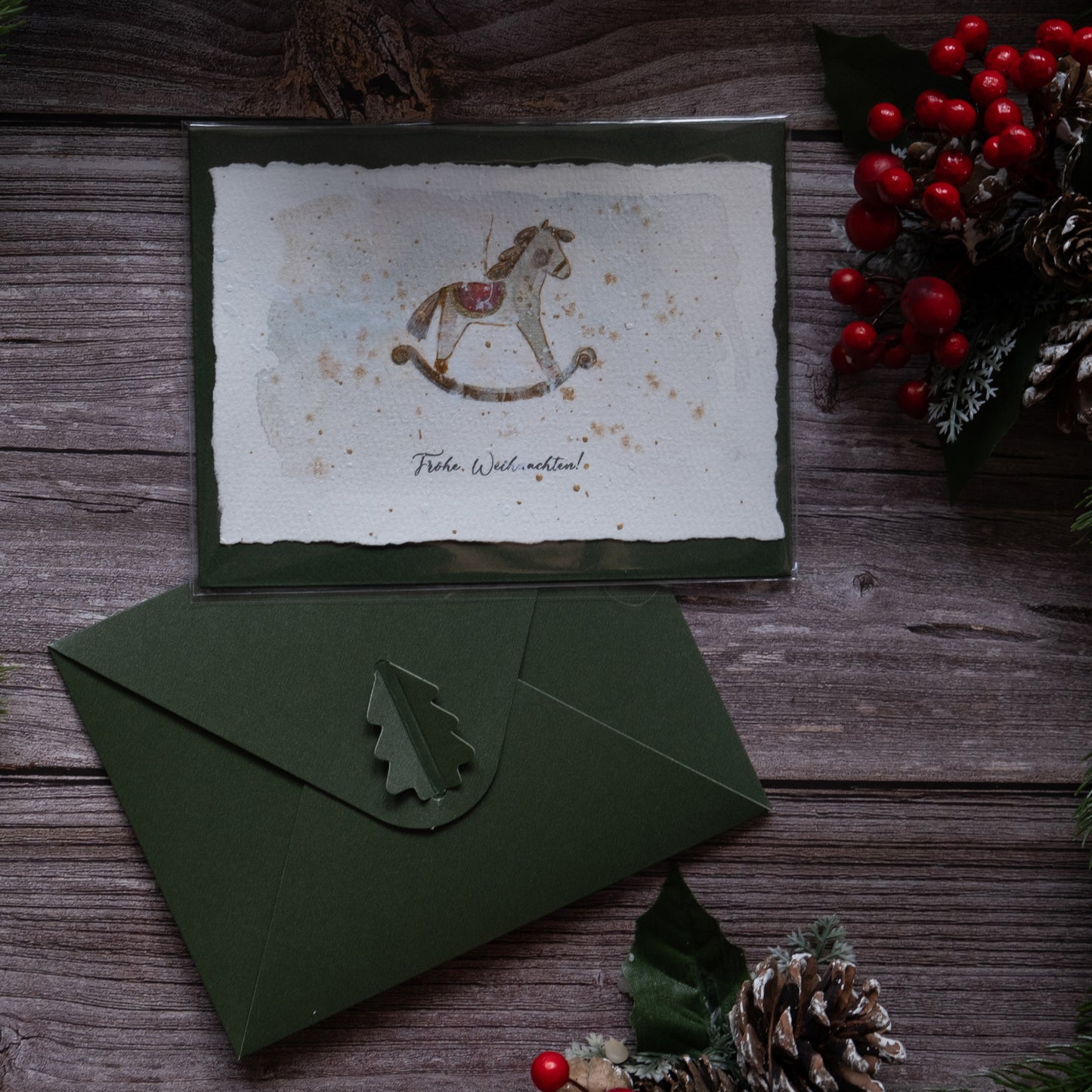 Special offer: Hand-Painted Watercolor Card