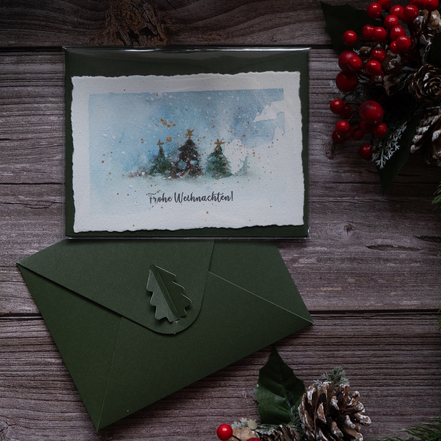 Special offer: Hand-Painted Watercolor Card