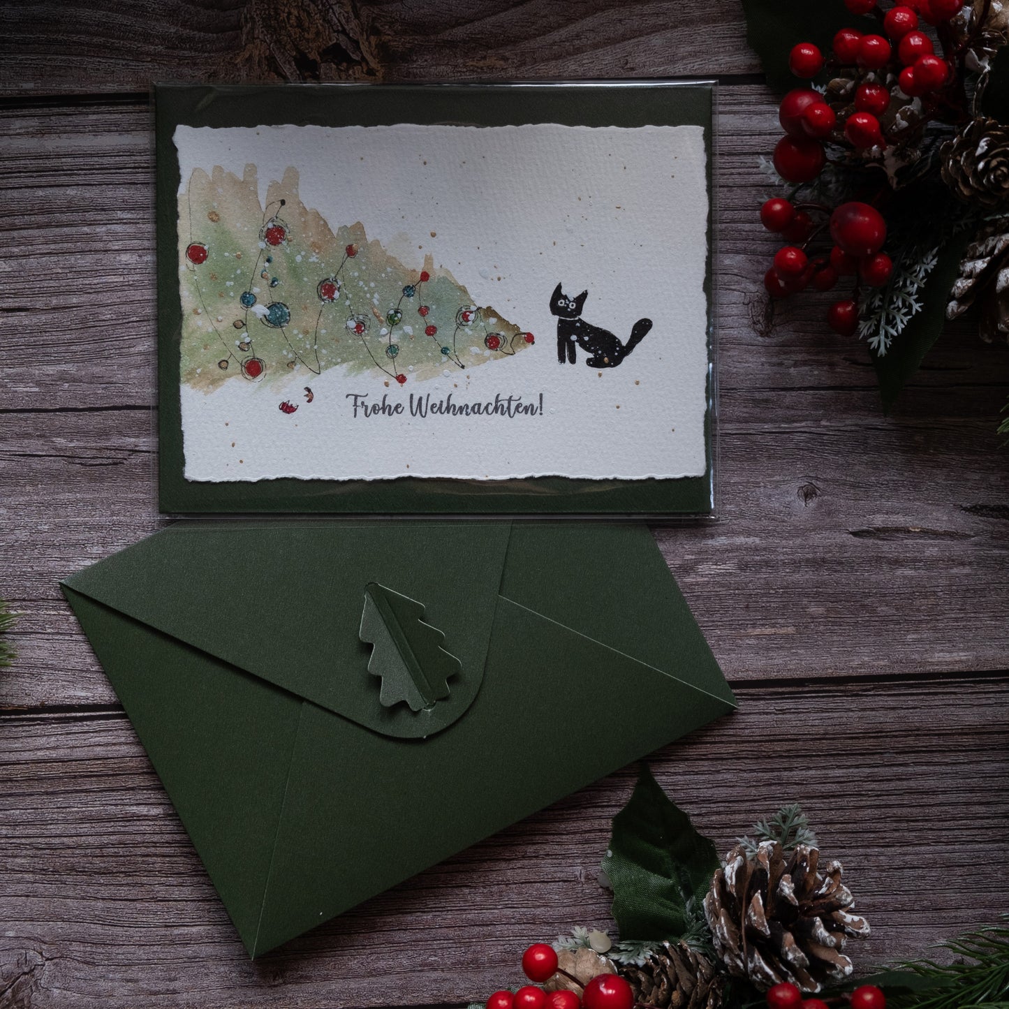 Special offer: Hand-Painted Watercolor Card