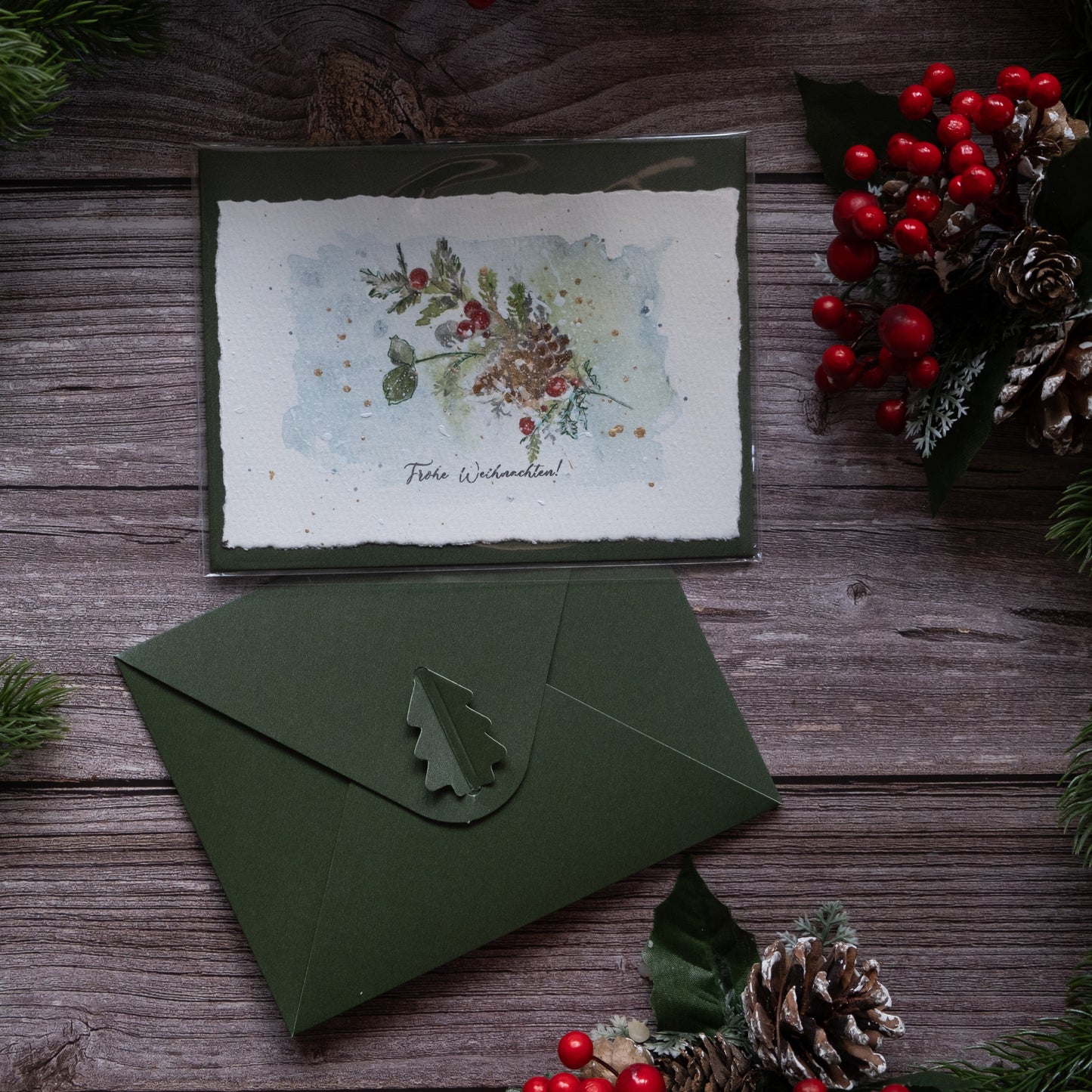 Special offer: Hand-Painted Watercolor Card