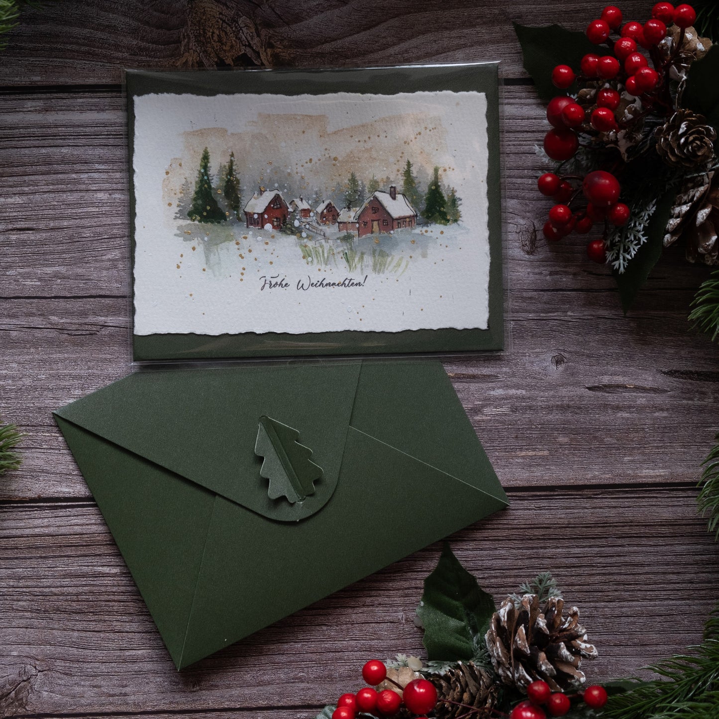 Special offer: Hand-Painted Watercolor Card