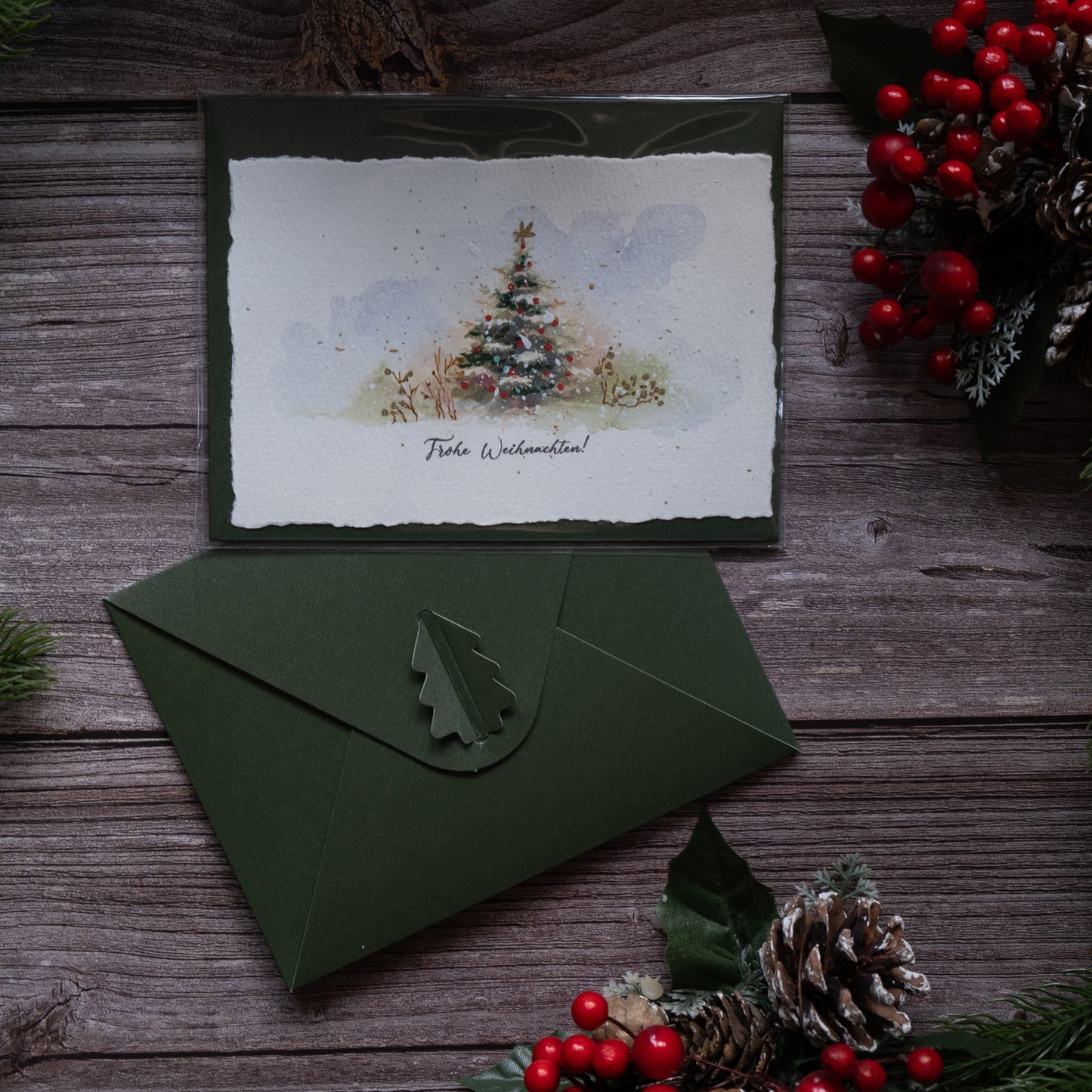 Special offer: Hand-Painted Watercolor Card