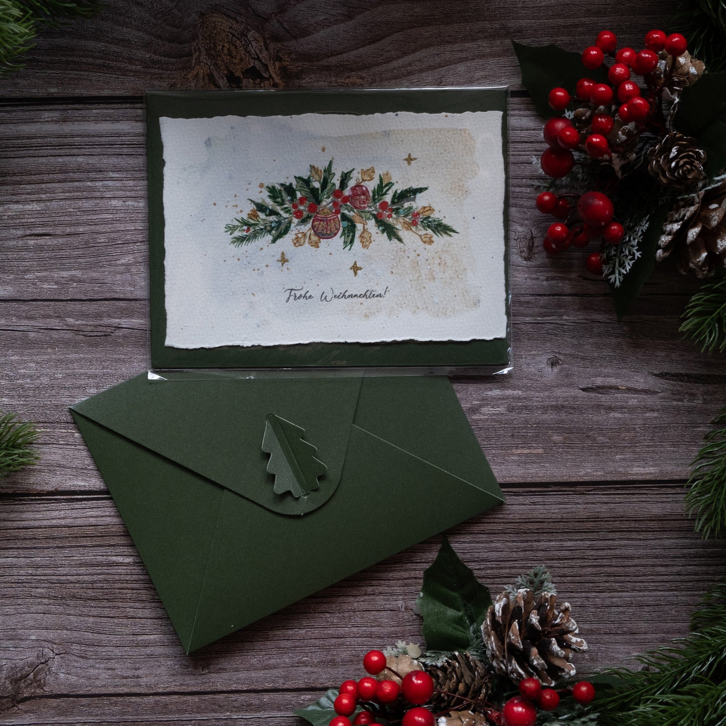 Special offer: Hand-Painted Watercolor Card