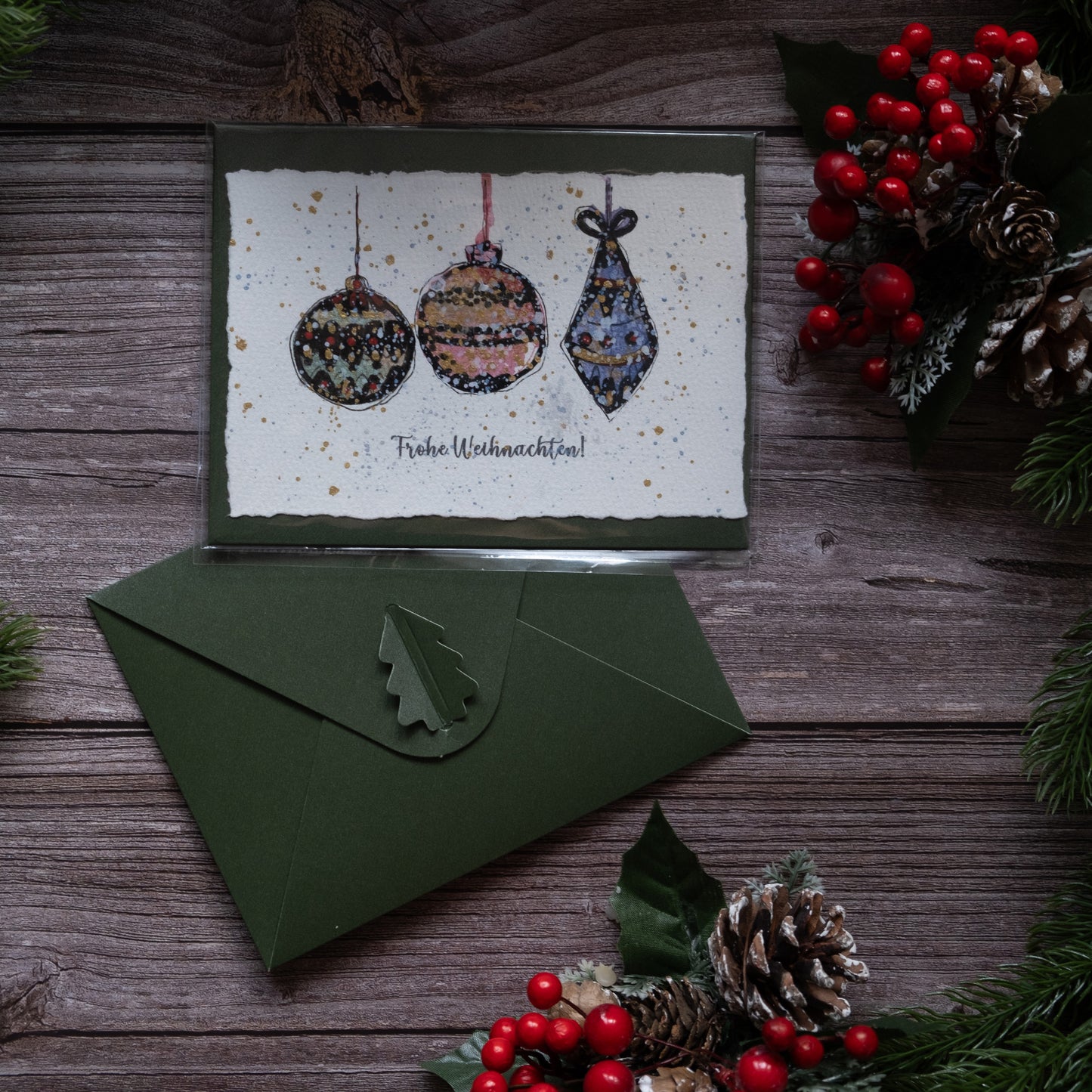 Special offer: Hand-Painted Watercolor Card