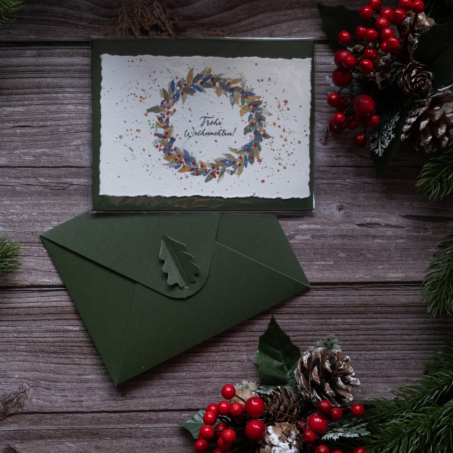 Special offer: Hand-Painted Watercolor Card