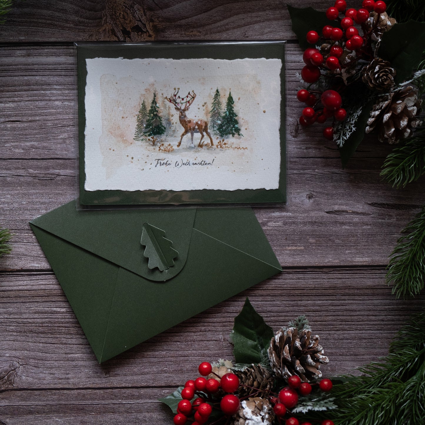 Special offer: Hand-Painted Watercolor Card