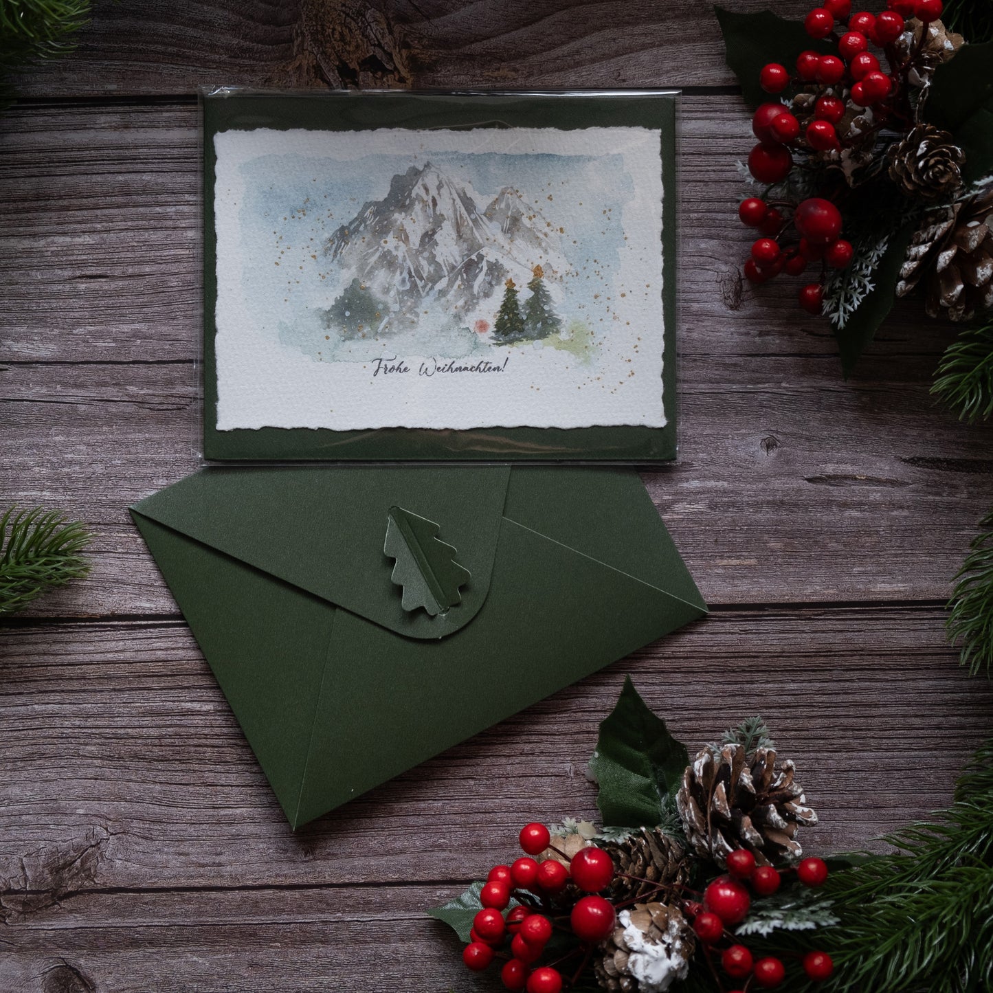 Special offer: Hand-Painted Watercolor Card