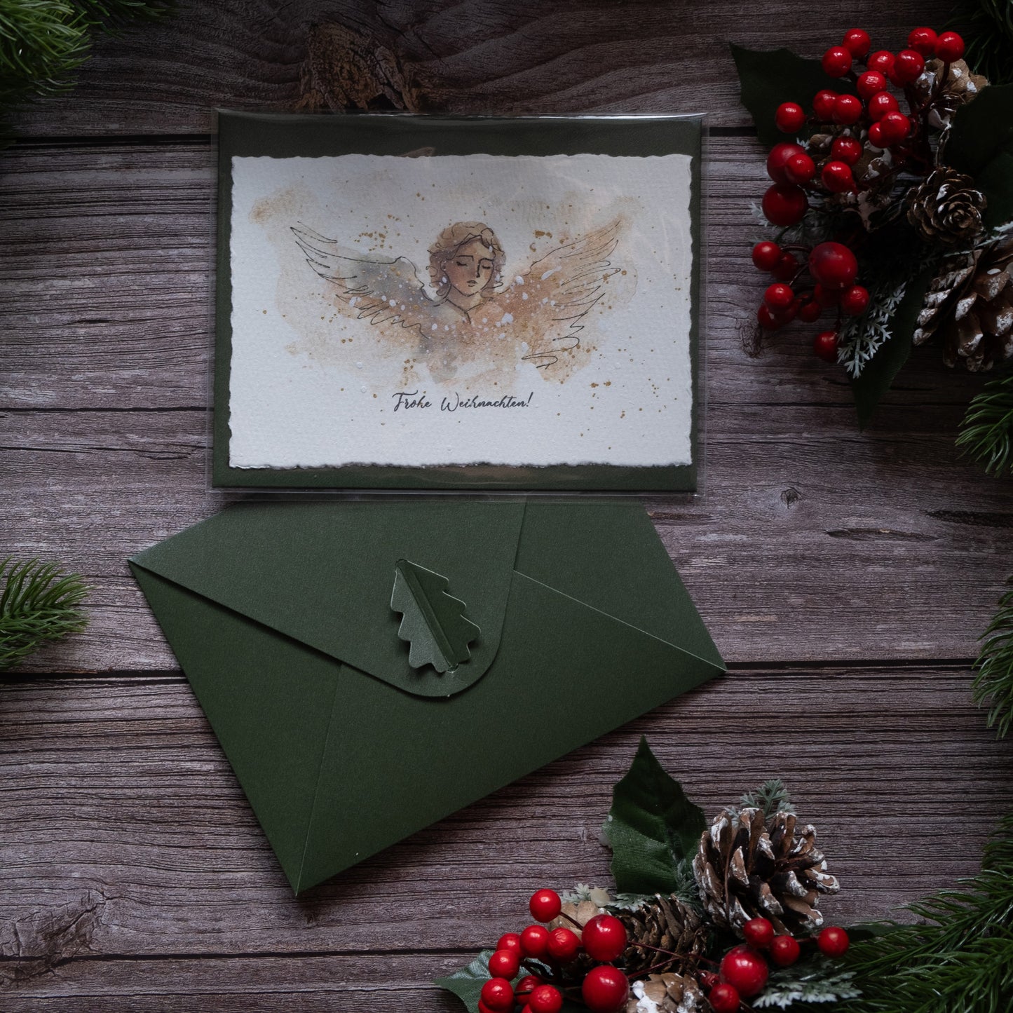 Special offer: Hand-Painted Watercolor Card