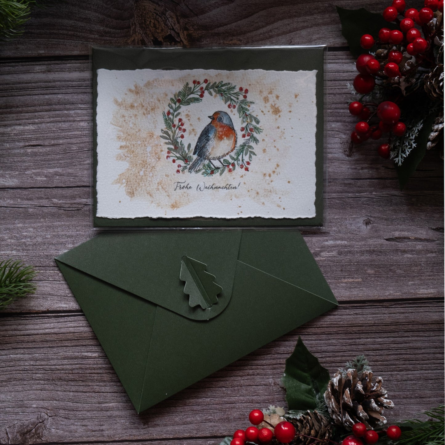 Special offer: Hand-Painted Watercolor Card