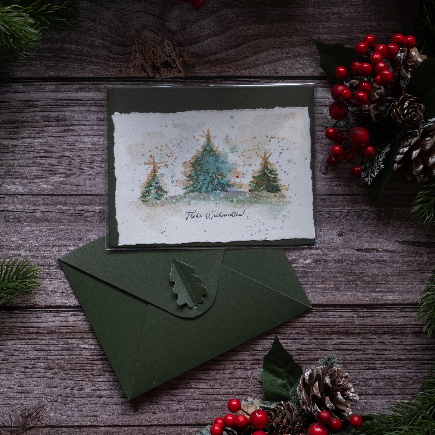 Special offer: Hand-Painted Watercolor Card