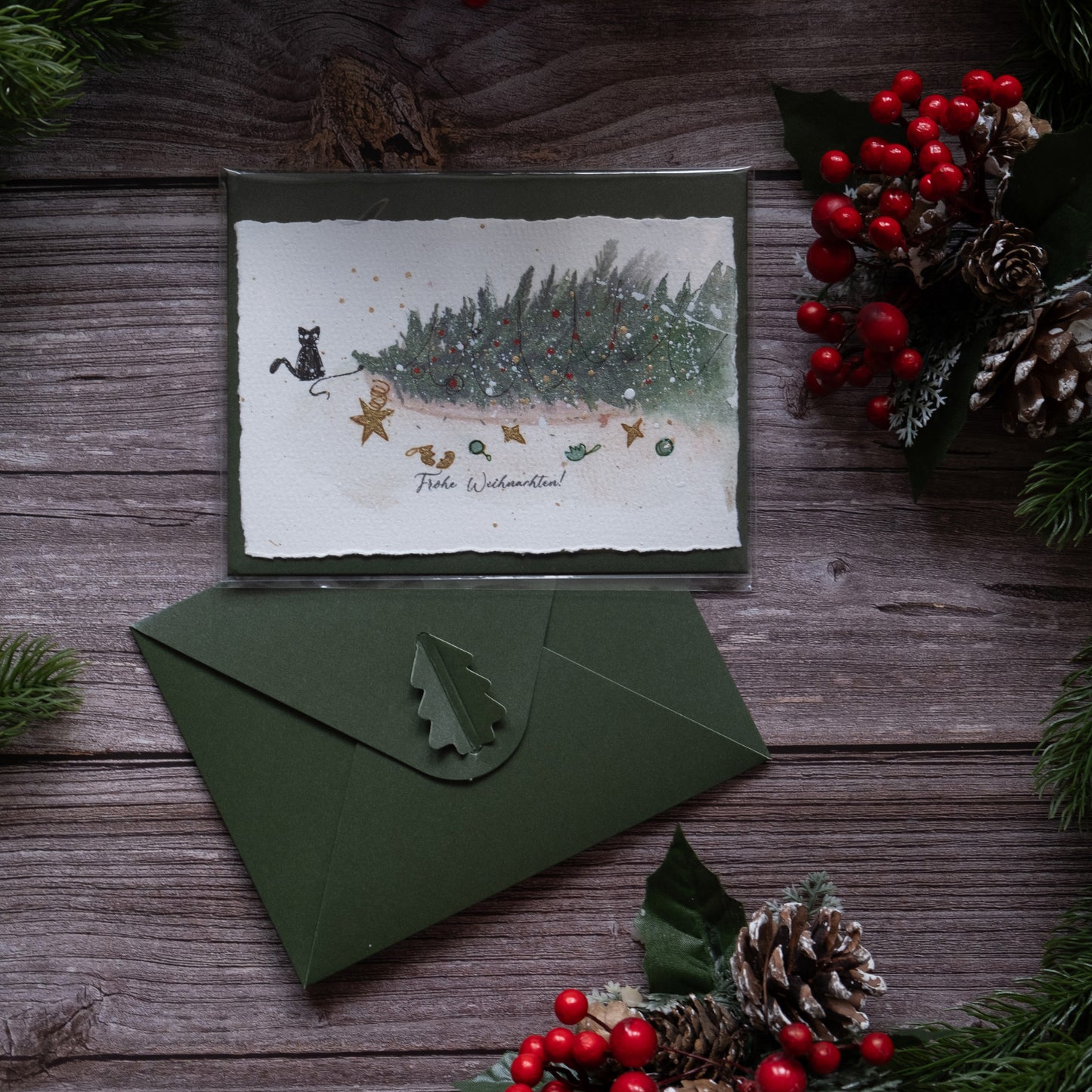 Special offer: Hand-Painted Watercolor Card