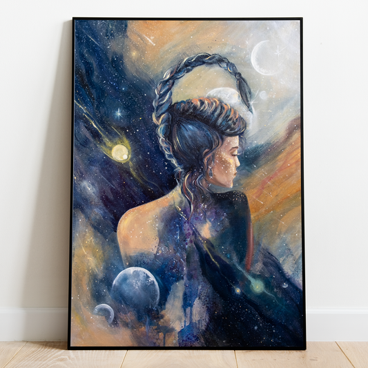 "Scorpio" -  Original Oil Painting